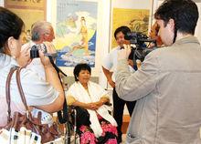 義大利羅馬畫展開幕式上