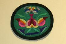 民間粉撲、耳套工藝及刺繡藝術