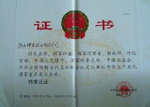 陝西神果股份有限公司