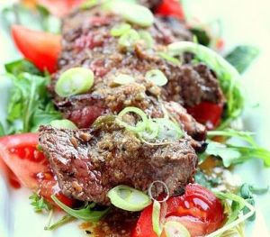 薑汁牛排沙拉 薑汁牛排沙拉