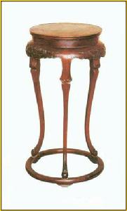 黃花梨木三足香幾