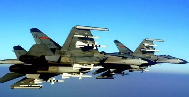 中國空軍裝備的蘇27戰機