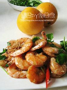 鹹香桔皮蝦 鹹香桔皮蝦