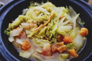 瑤柱扒白菜 瑤柱扒白菜