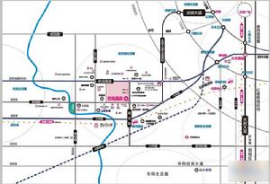 佳年華空港晶座樓盤交通圖