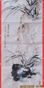 程根法國畫作品