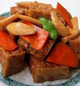 燒三味烤麩 燒三味烤麩