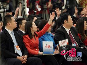 蔡成剛在兩會上