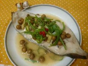 樹子蒸鱈魚 樹子蒸鱈魚