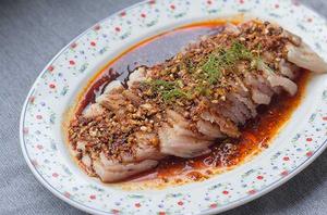 紅油香椿白肉 紅油香椿白肉