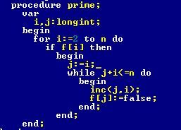 篩法求素數 篩法求素數