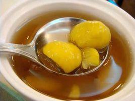 香蕉治燥咳糖水