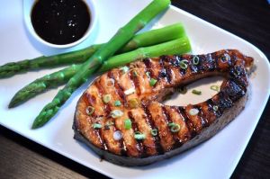 烤三文魚
