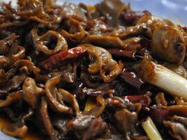 野山菌炒肉絲 野山菌炒肉絲