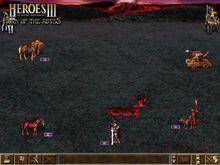 HOTA試用版的戰鬥畫面