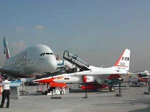 韓國T-50金鷹高級教練機國外首次亮相