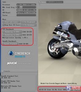 CINEBENCH R10測試