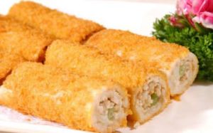 荸薺魚卷 荸薺魚卷