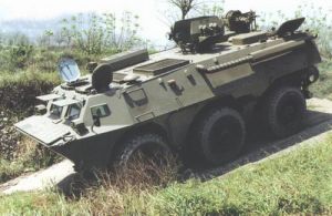 中國WZ551輪式裝甲車
