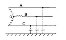 中性點不接地示意圖
