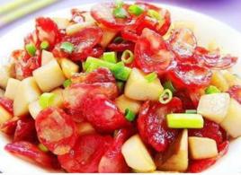 杏鮑菇炒臘腸 杏鮑菇炒臘腸