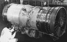 A-7使用的無加力TF30渦扇發動機