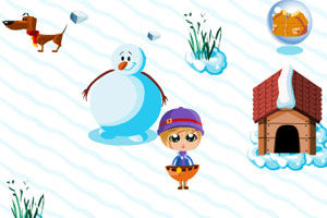 《聖誕節裝扮雪人》 《聖誕節裝扮雪人》