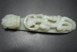 清代白玉龍鉤 清代白玉龍鉤