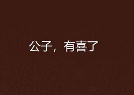 公子,有喜了 公子,有喜了