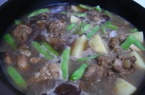 腔骨土豆燉豆角 腔骨土豆燉豆角