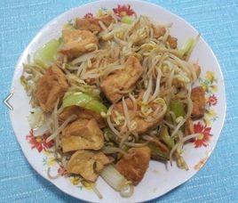 蔥燒油豆丁 蔥燒油豆丁