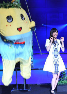 渡邊麻友和船梨精等參加電影《波西傑克遜：魔獸之海》的日本首映式