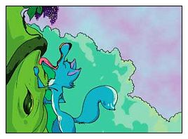 《狐狸吃葡萄》