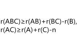 弗羅貝尼烏斯不等式 弗羅貝尼烏斯不等式