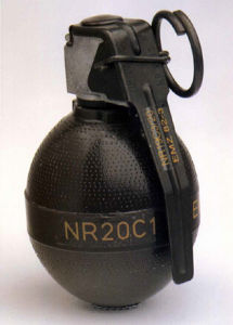 荷蘭NR20C1式手榴彈 荷蘭NR20C1式手榴彈