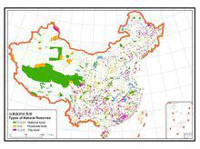 自然保護區分布圖