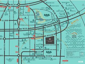 萬科&middot;公園大道區位配套圖