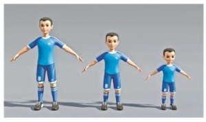 這套足球教材首次採用先進的3D圖像技術