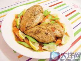 香煎檸檬雞扒 香煎檸檬雞扒