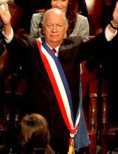 2000年3月11日，拉戈斯就職智利總統