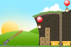 小炮打氣球 小炮打氣球