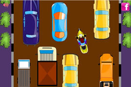 上班高峰騎摩托