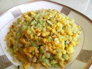菜花炒雞蛋 菜花炒雞蛋