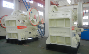 顎式破碎機現場圖