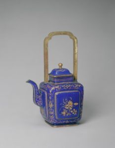 透明琺瑯提梁壺 透明琺瑯提梁壺