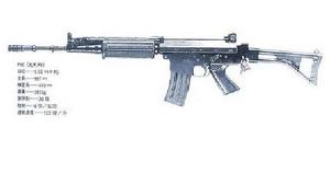 比利時FN CAL5.56MM突擊步槍