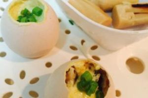 元貝蒸蛋 元貝蒸蛋