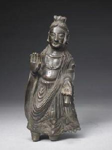 銅觀音立像 銅觀音立像