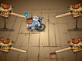 輪椅男孩接雞蛋 輪椅男孩接雞蛋