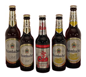 科隆巴赫啤酒旗下五個啤酒品牌